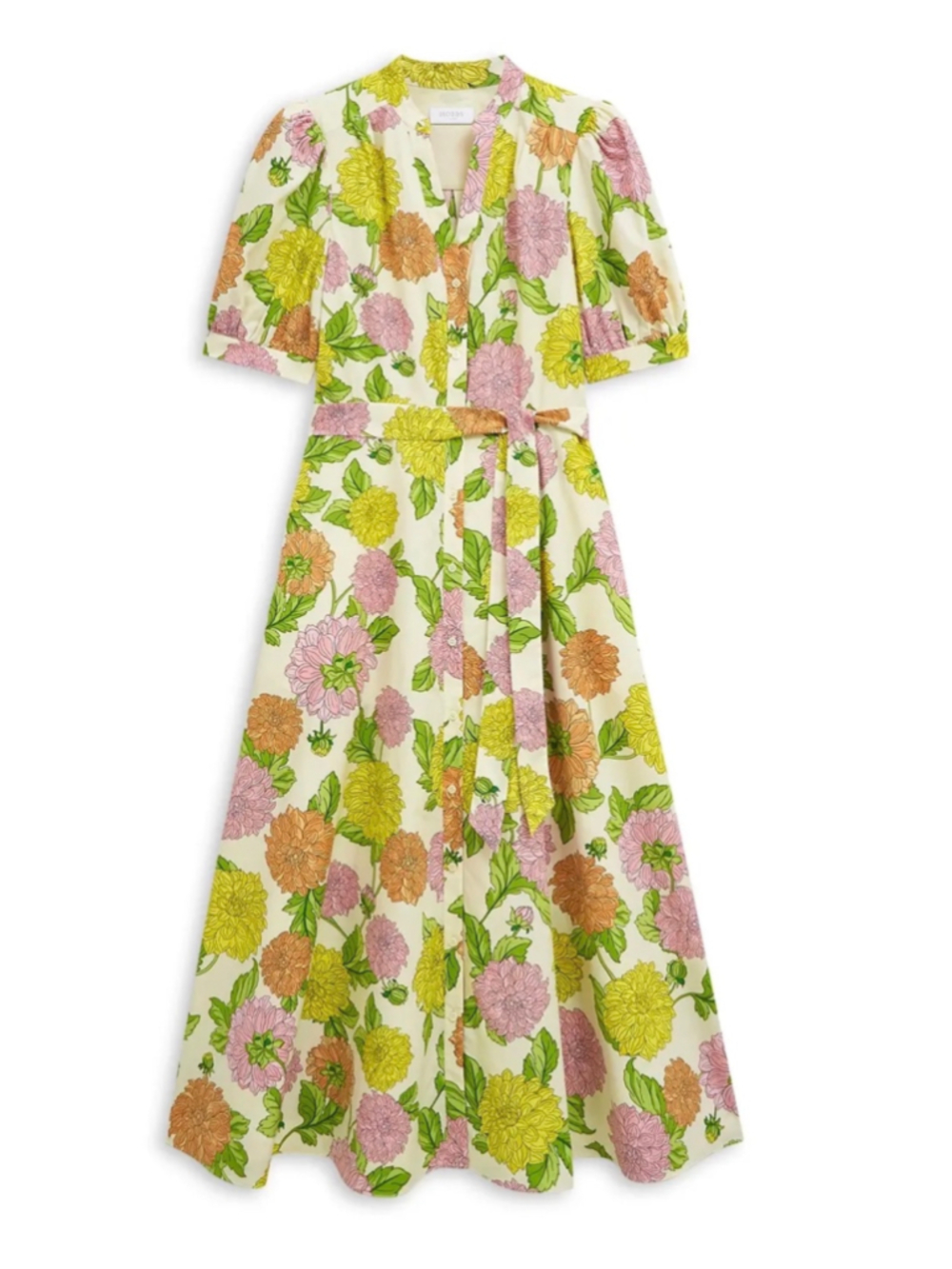 Hobbs floral midi dress size 8